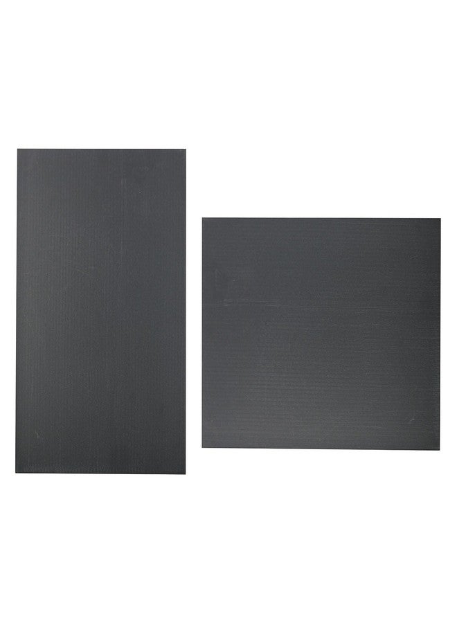 TAODAN 5pcs Corrugated Plastic Sheets Black Waterproof Sign Blank Board 20cmx30cmx0.3mm - Image 2